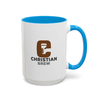 Christian Brew Colorful Mug - Fun 11oz & 15oz Coffee Cup for Daily Inspiration