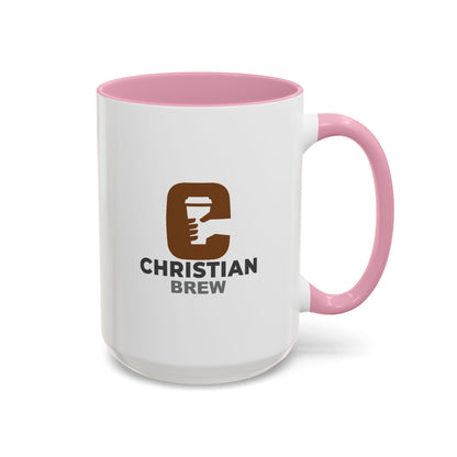 Christian Brew Colorful Mug - Fun 11oz & 15oz Coffee Cup for Daily Inspiration