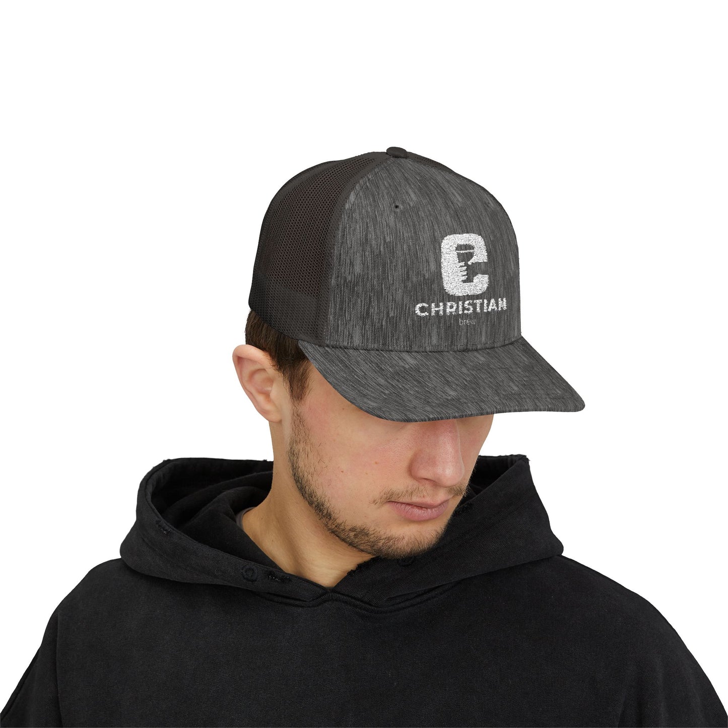 Christian Brew Snapback Trucker Cap - Stylish & Comfortable Hat for Everyday Wear