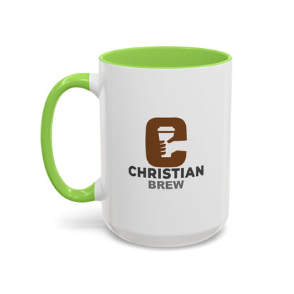 Christian Brew Colorful Mug - Fun 11oz & 15oz Coffee Cup for Daily Inspiration