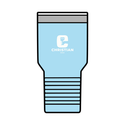 Personalized 30oz Insulated Tumbler - Christian Brew Design