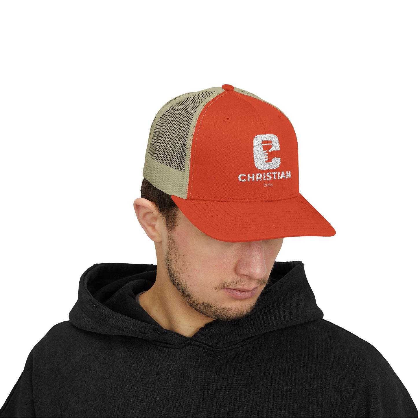 Christian Brew Snapback Trucker Cap - Stylish & Comfortable Hat for Everyday Wear