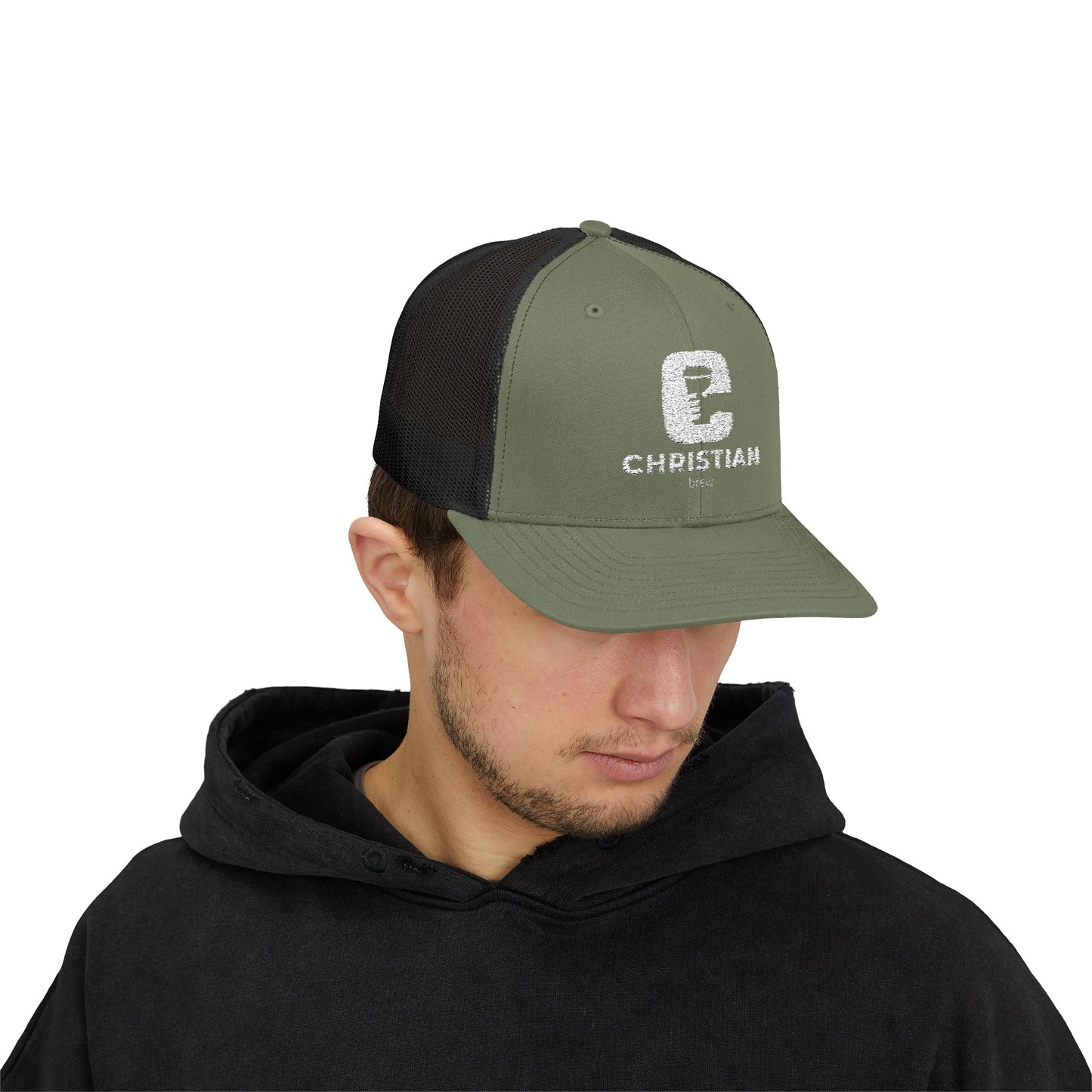 Christian Brew Snapback Trucker Cap - Stylish & Comfortable Hat for Everyday Wear