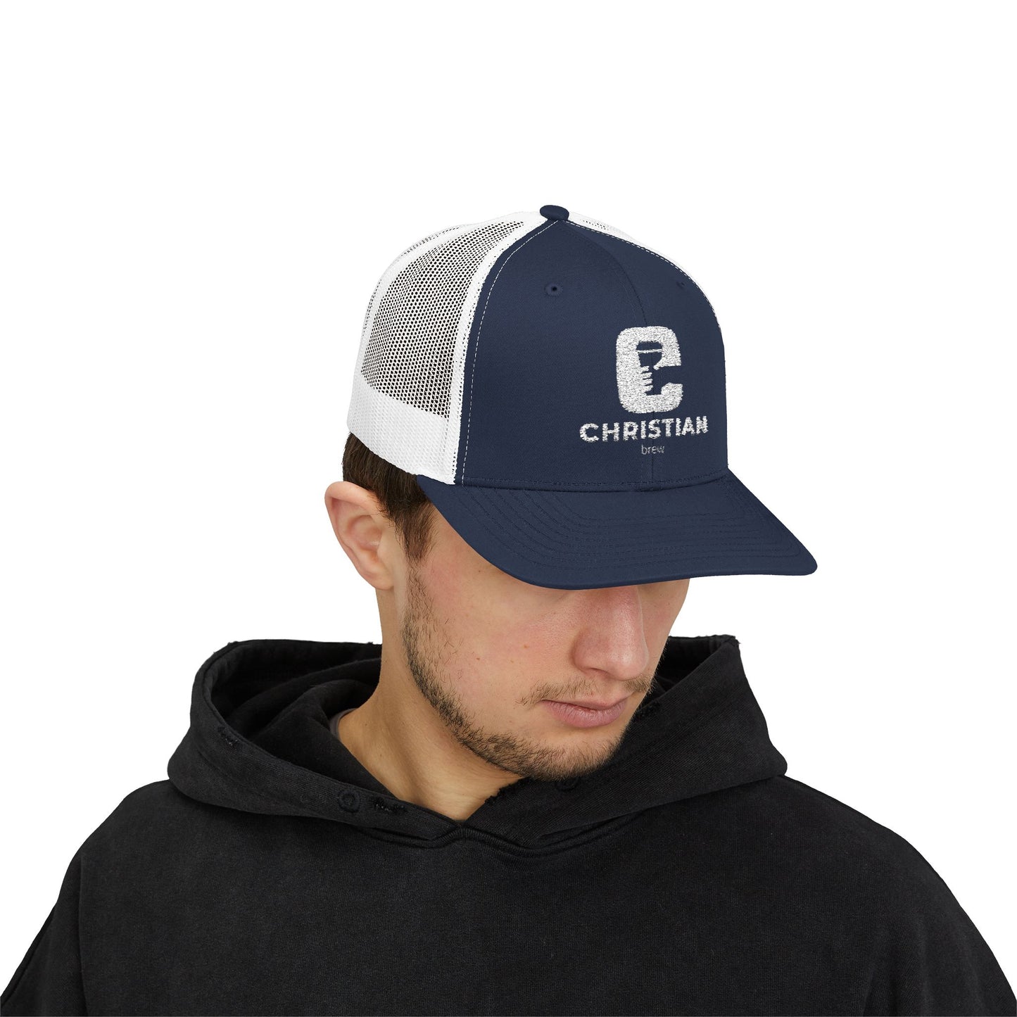 Christian Brew Snapback Trucker Cap - Stylish & Comfortable Hat for Everyday Wear