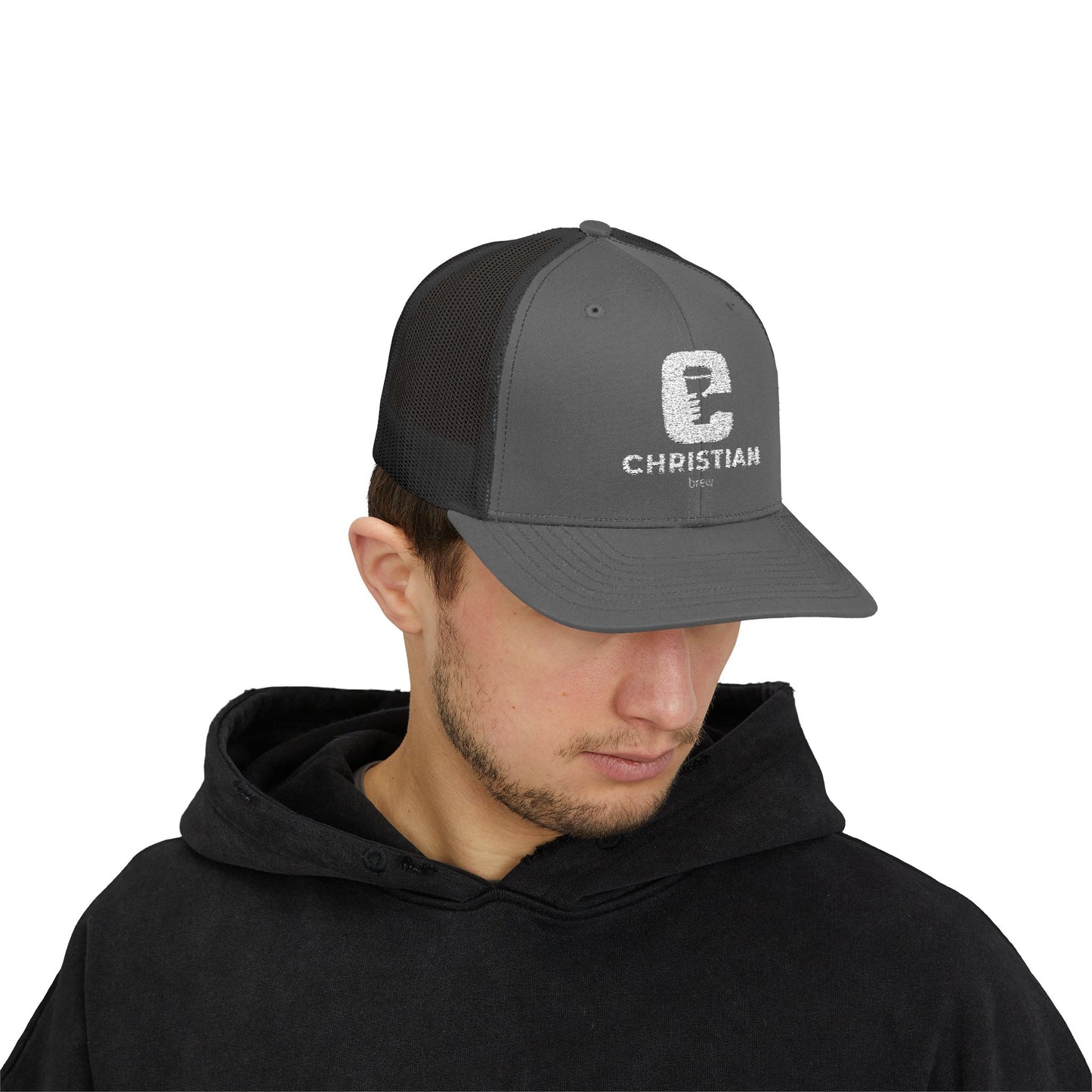 Christian Brew Snapback Trucker Cap - Stylish & Comfortable Hat for Everyday Wear