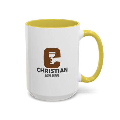 Christian Brew Colorful Mug - Fun 11oz & 15oz Coffee Cup for Daily Inspiration