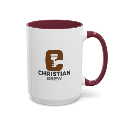 Christian Brew Colorful Mug - Fun 11oz & 15oz Coffee Cup for Daily Inspiration