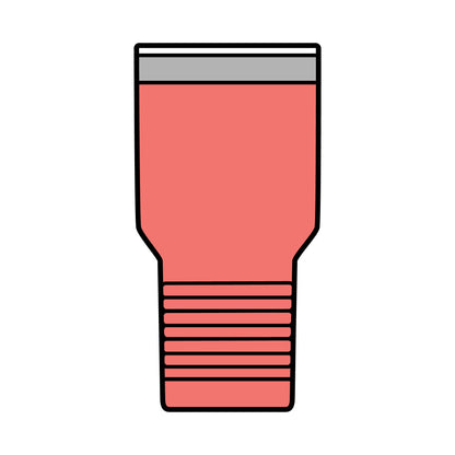 Personalized 30oz Insulated Tumbler - Christian Brew Design