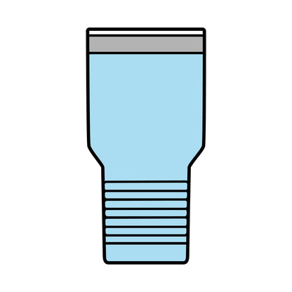 Personalized 30oz Insulated Tumbler - Christian Brew Design