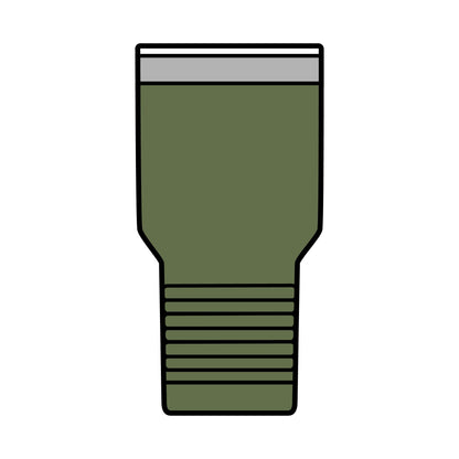 Personalized 30oz Insulated Tumbler - Christian Brew Design