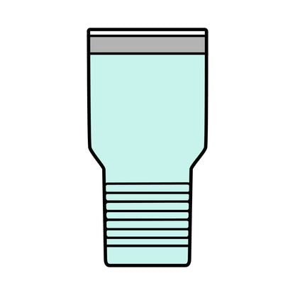 Personalized 30oz Insulated Tumbler - Christian Brew Design